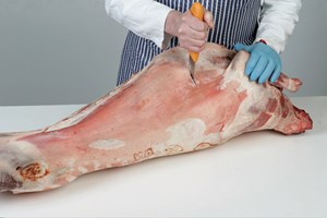 Breast – Square cut Meat Cut Spec Step 1